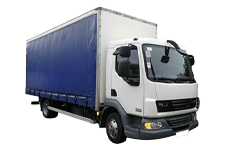 Car Hire Dorset - 7.5 Tonne Curtain Side Truck - Truck hire Dorset