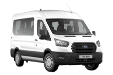 Car Hire Dorset - Ford Minibus - Accommodates 12 Passengers - Minibus hire Dorset